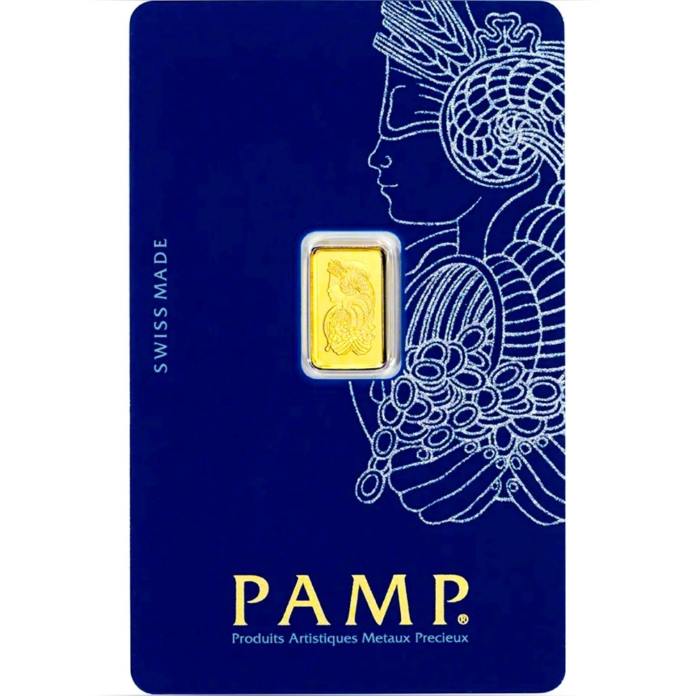 2.5 Grams PAMP SUISSE 999.9 fine Gold 24K
